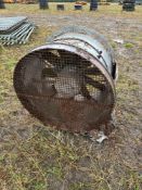 Grain aeration fan, 3 phase