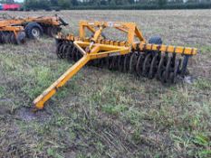 Simba 3.5m press roll.  Model No: PR/WOB/33/6. Serial No: 32609031