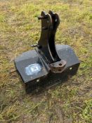 Weight block 900kg linkage mounted