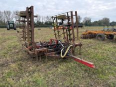 Vaderstad NZ 6m hydraulic folding springtine cultivator, trailed