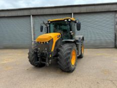 2016 JCB Fastrac 4220 65kph 4wd 4ws tractor with air brakes, 5 electric spools, hydraulic top link,