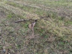 Horse drawn plough. No VAT