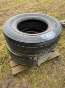 2No 385/65R22.5 tyres only