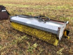 2001 Easton Construction BF220 7ft bucket brush. Serial No: 020227