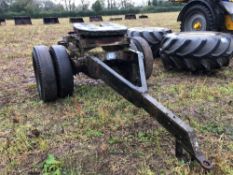 Dolly on 10R20 wheels and tyres