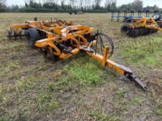 Simba Series 2b 10ft discs with rear service and drawbar. Model No: ODH/2B/25/R1. Serial No: 3371905