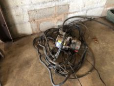 Autogreaser unit and pipe work