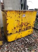 Lockage site storage cabinet