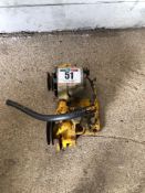 Alternator and hydraulic pump on bracket