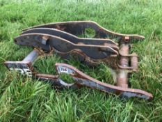 Terex loading shovel frame