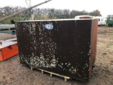 Metal fuel tank, 4'x4'x6.5'