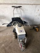 Spot on self propelled sprayer, 12v walk behind