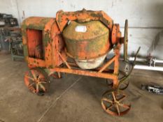 Electric cement mixer, 110v, spares or repair