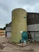 40m� liquid fertiliser container. Sold in situ, buyer to remove