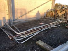 Quantity Heras fencing panels