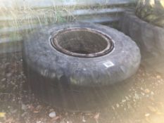 1No 20.5R25 wheel and tyre