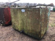 Metal fuel tank, 4'x4'x6'