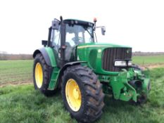 2006 John Deere 6920S Autopower 4wd tractor with front linkage and PTO on 420/84R28 front and 520/85