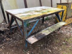 Wooden stand suited to sitting IBC's on 2.2m x 1.2m