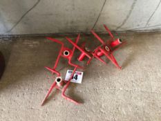 5No Countax Westfield lawn spiker tines