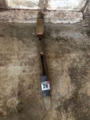 Mole plough point and bomb