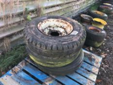 3No miscellaneous wheels and tyres