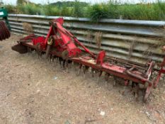 Lely 3.5m Roterra power harrow with rear crumbler NB: Manual in Office