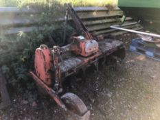 Howard Selectatilth 60inch rotavator, linkage mounted with depth wheels