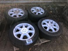 Set 4No 185/60R14 wheels and tyres to suit Volkswagen Golf Mark 3