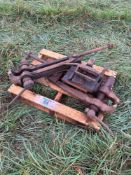 2No Blacksmiths vices