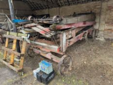 Carter Brothers of Billingshurst elevator, belt driven. Sold in situ and buyer to remove from Lambco