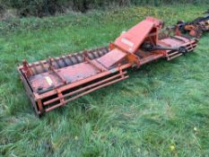 Howard HK30 400DS power harrow with rear wavy packer. Serial No: 175308215