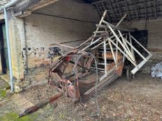 Harrison McGregor & Co trailed binder. Sold in situ and buyer to remove from Lambcourt Farm, Tempsfo