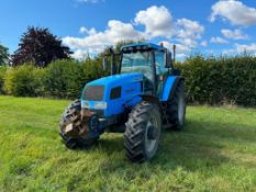2001 Landini Legend Top 130 40Kph 4wd tractor with 10No 42kg front wafer weights with 3No manual spo