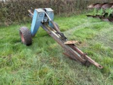 G Miles & Son single leg trailed mole plough