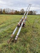 Ideal May grain twin trolley auger, single phase