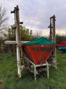 Nodet Gougis 12m boom spreader. Serial No: 450395