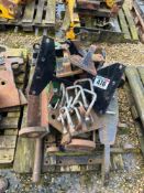 Qty of misc brackets