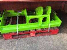 Merlo to JCB Qfit hydraulic locking conversion headstock (unused)