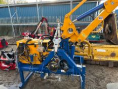 2023 Bomford Protrim Kestrel EVOS 5.7 power plus hedge cutter, direct 3 point mounting, electric con