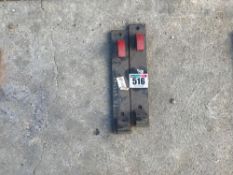 Pair of Trima weld on brackets