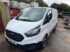 2018 Ford Transit Custom 340 Base diesel van. MOT until September 2025. Reg: FX68 SUF. Mileage: 57,6