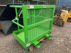 2023 LWC 2 person work platform 1400x950. Serial No:10144-1. (unused)