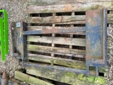 Sanderson to JCB Qfit conversion headstock