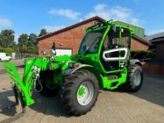 2023 Merlo TF38.10CS-136 40kph Telehandler, 4WS, sprung seat, air conditioning, rear pick up hitch,
