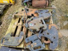 Qty of misc wafer weights to include Case, Ford and AGCO