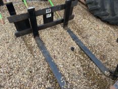 LWC pallet tines to fit Merlo backplate