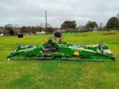 2022 Amazone KG5001-2 5m hydraulic folding power harrow with packer roll Serial No: GKG00069201