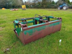 Albutt shear grab on pin & cone brackets