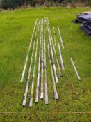 Quantity metal tubing